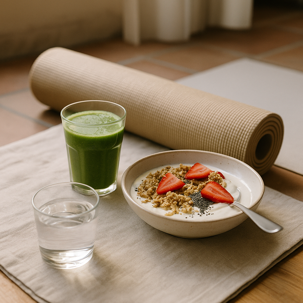 ¿¿Qué comer o beber antes, durante y después de yoga? Recetas yoguis? Depende. Te explico cuándo sí y cuándo no