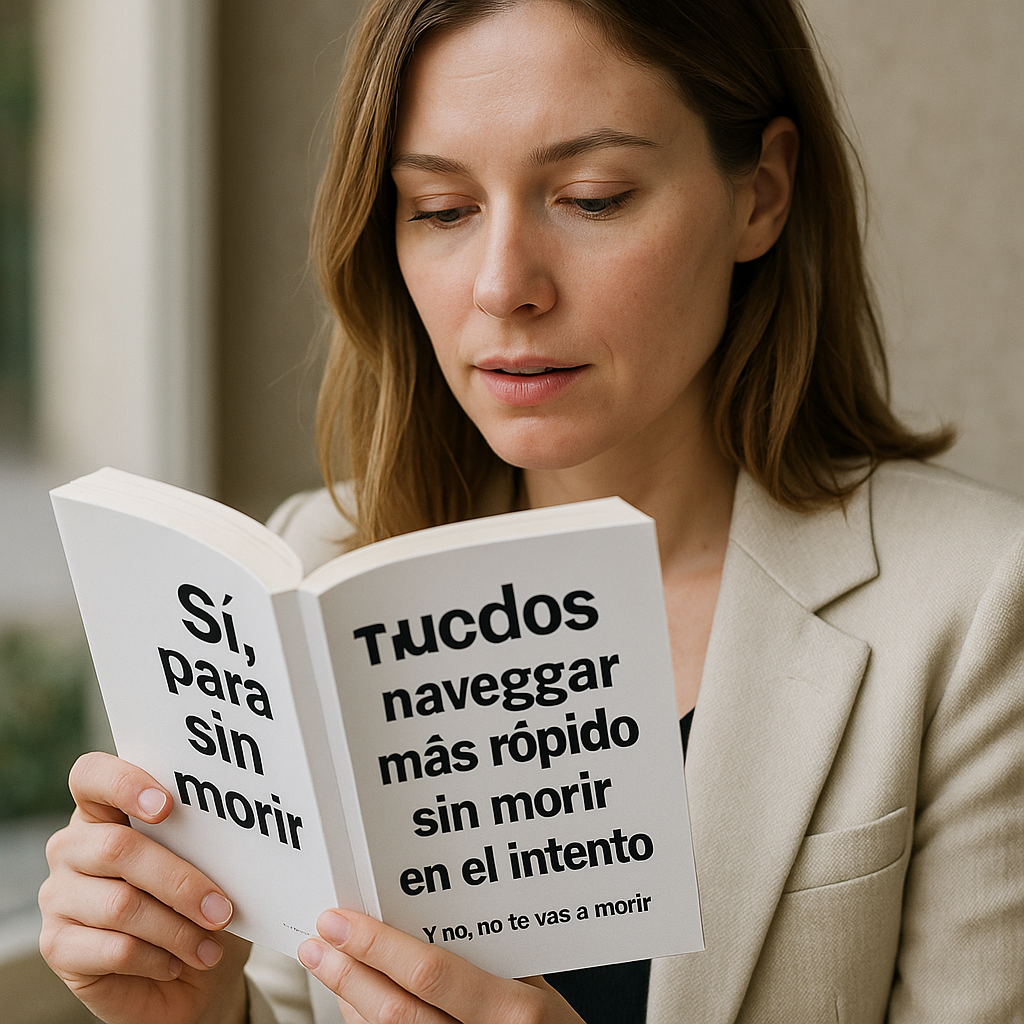 Sí, puedes Trucos para navegar más rápido sin morir en el intento. Y no, no te vas a morir