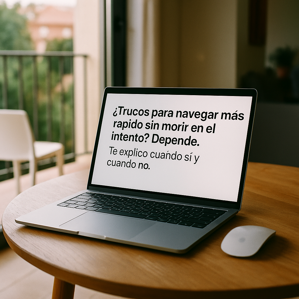 navegar internet rápido